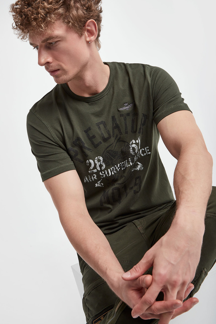 T-shirt męski AERONAUTICA MILITARE