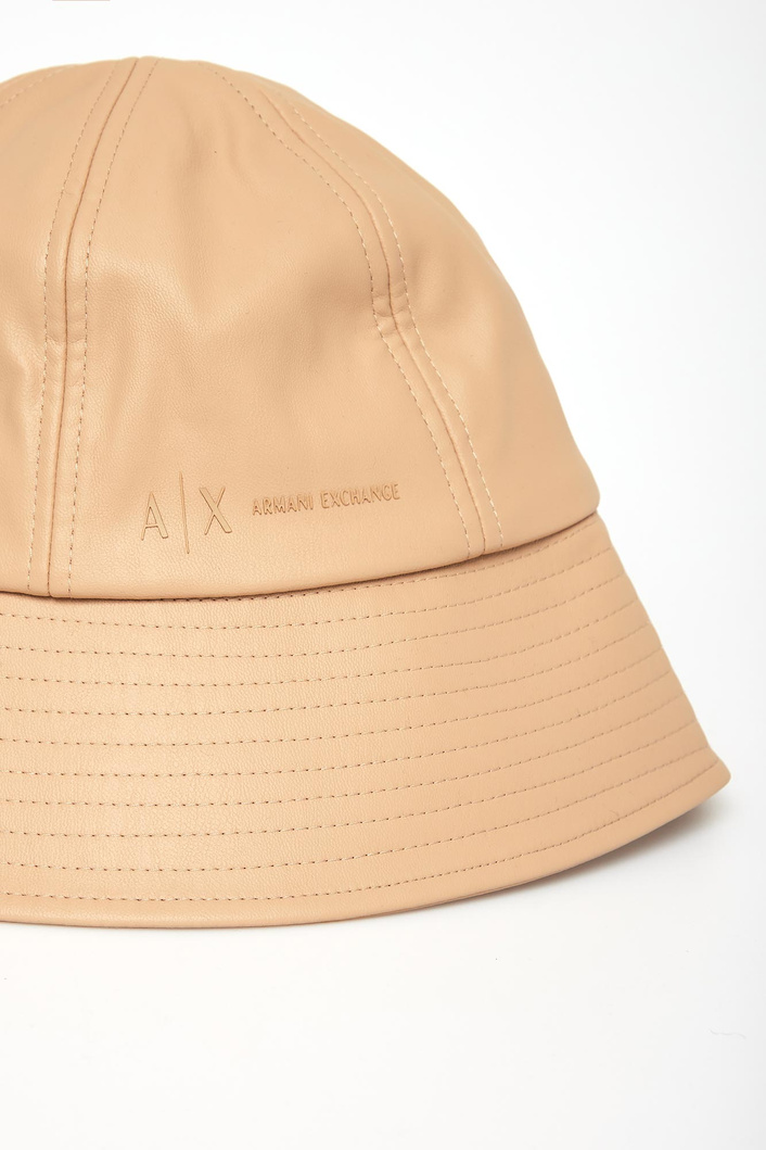 Bucket Hat z ekoskóry ARMANI EXCHANGE