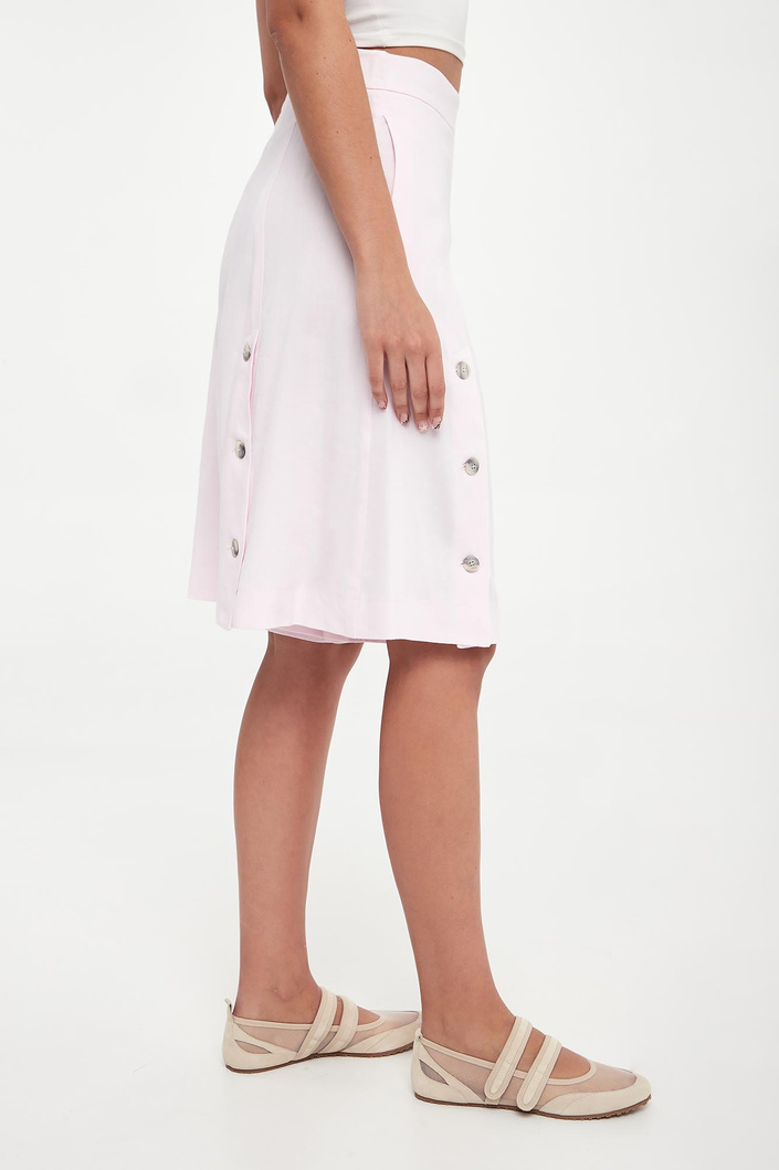 Bermudy damskie lniane Acaici MARELLA MONOCHROME