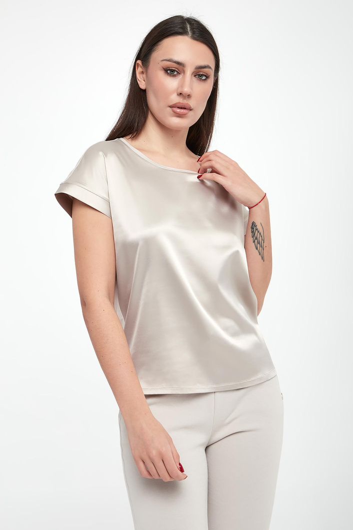 T-shirt damski satynowy Taila JOOP!