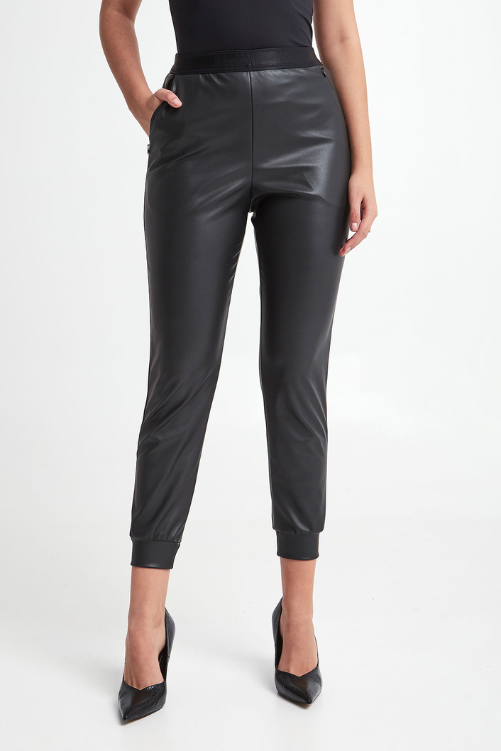 Spodnie damskie ekoskóra WOLFORD