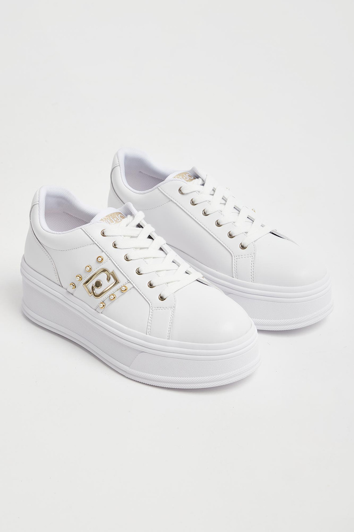 Sneakersy damskie skórzane LIU JO