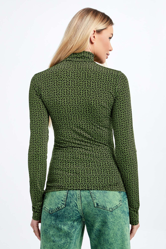 Bluzka damska z golfem GESTUZ