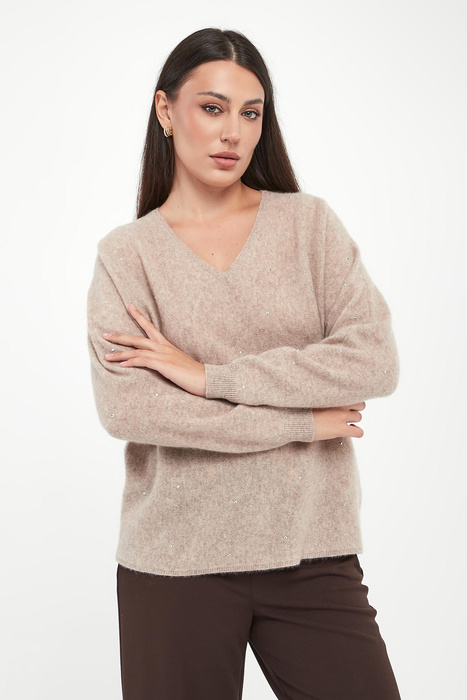 Sweter damski kaszmirowy JOSEPH RIBKOFF