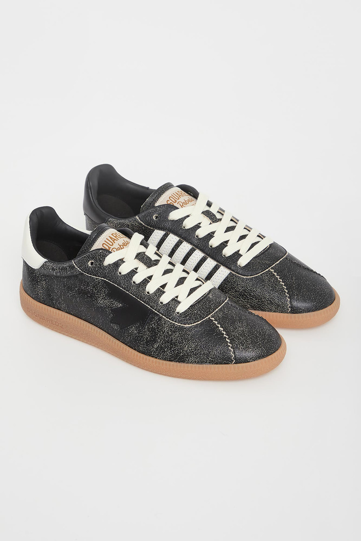 Sneakersy męskie skórzane DSQUARED2