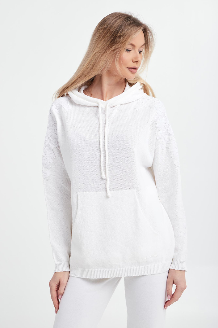 Sweter damski z kapturem ERMANNO FIRENZE