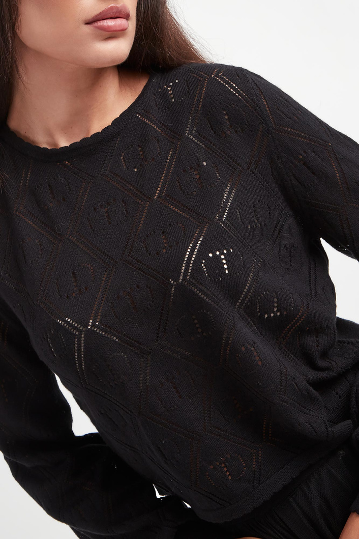 Sweter damski ażurowy TWINSET