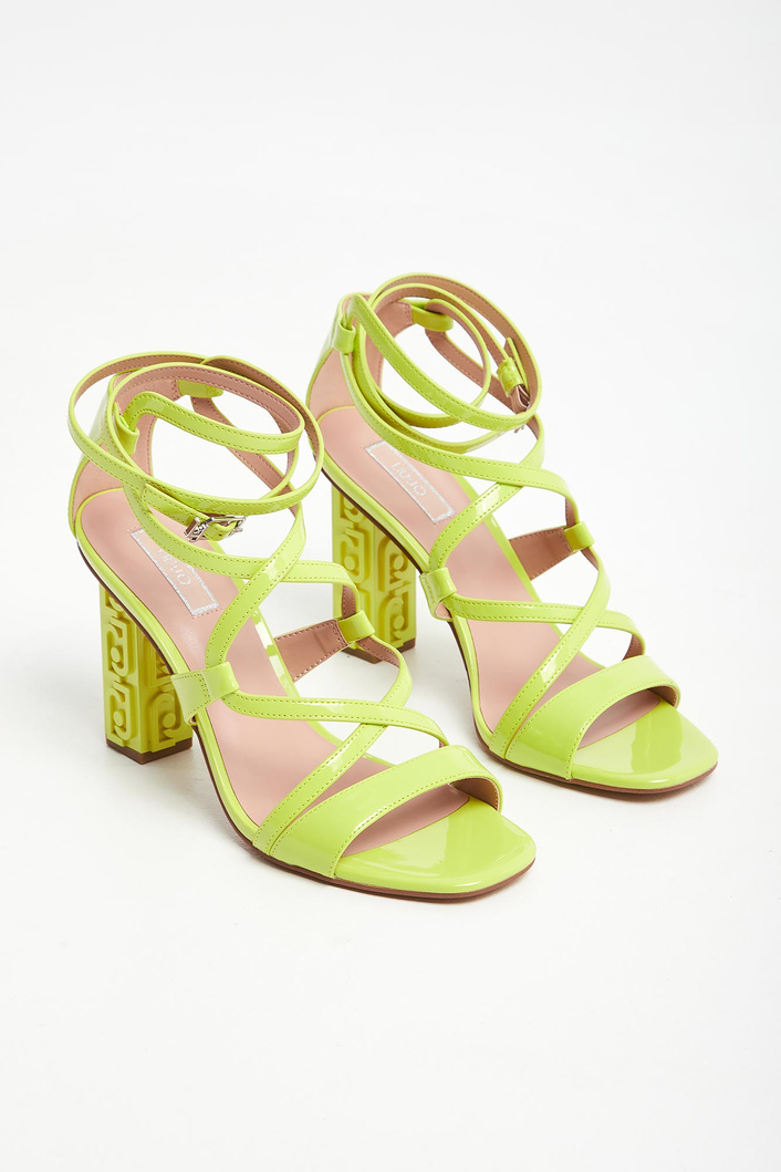 Sandały damskie na obcasie LIU JO