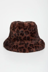 Czapka bucket hat w panterkę JOSEPH RIBKOFF