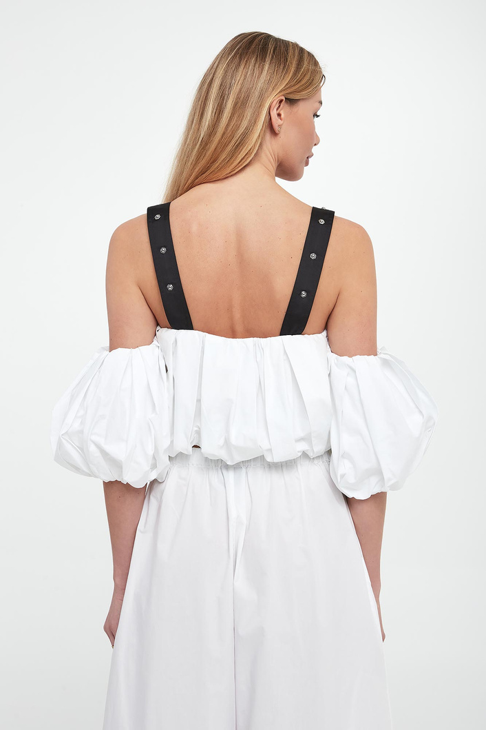 Top damski popelinowy Raul PINKO