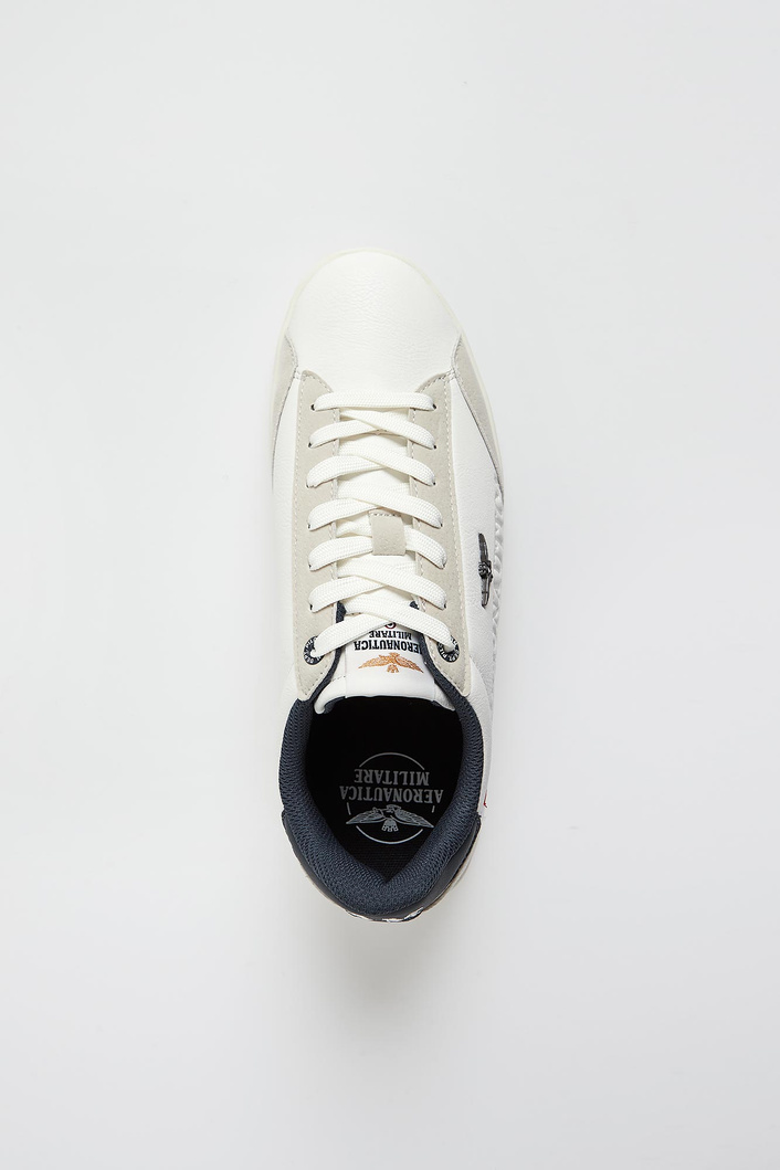 Sneakersy męskie skórzane AERONAUTICA MILITARE