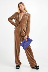 Spodnie damskie welurowe CUSTOMMADE