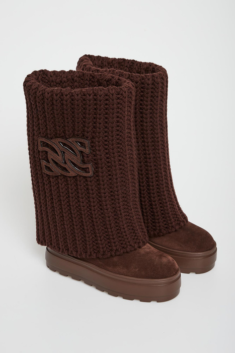 Śniegowce damskie zamszowe CASADEI