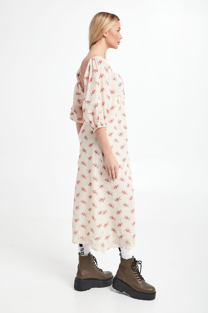 Sukienka w kwiaty NOTES DU NORD
