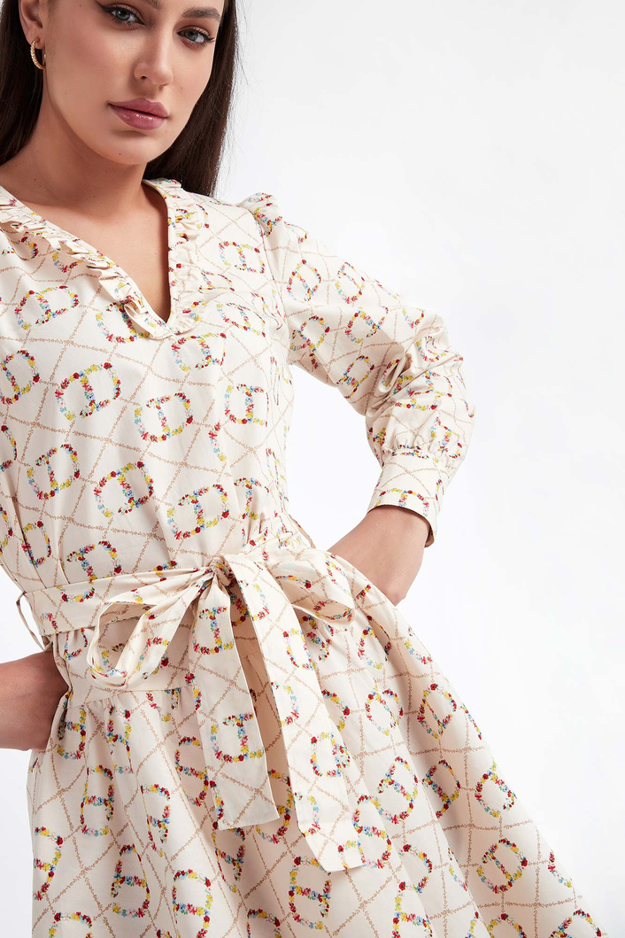 Sukienka z logo TWINSET