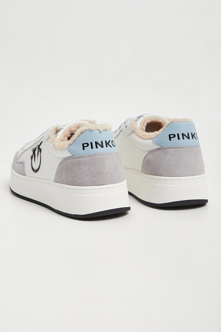 Sneakersy damskie skórzane PINKO