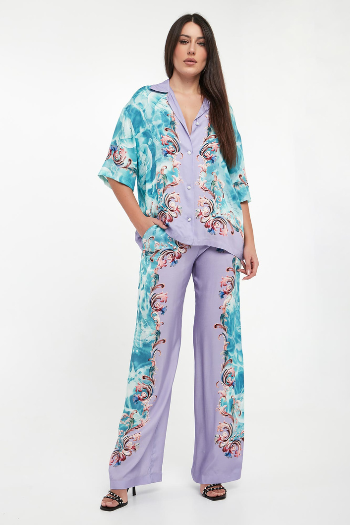 Koszula damska ze wzorem VERSACE JEANS COUTURE