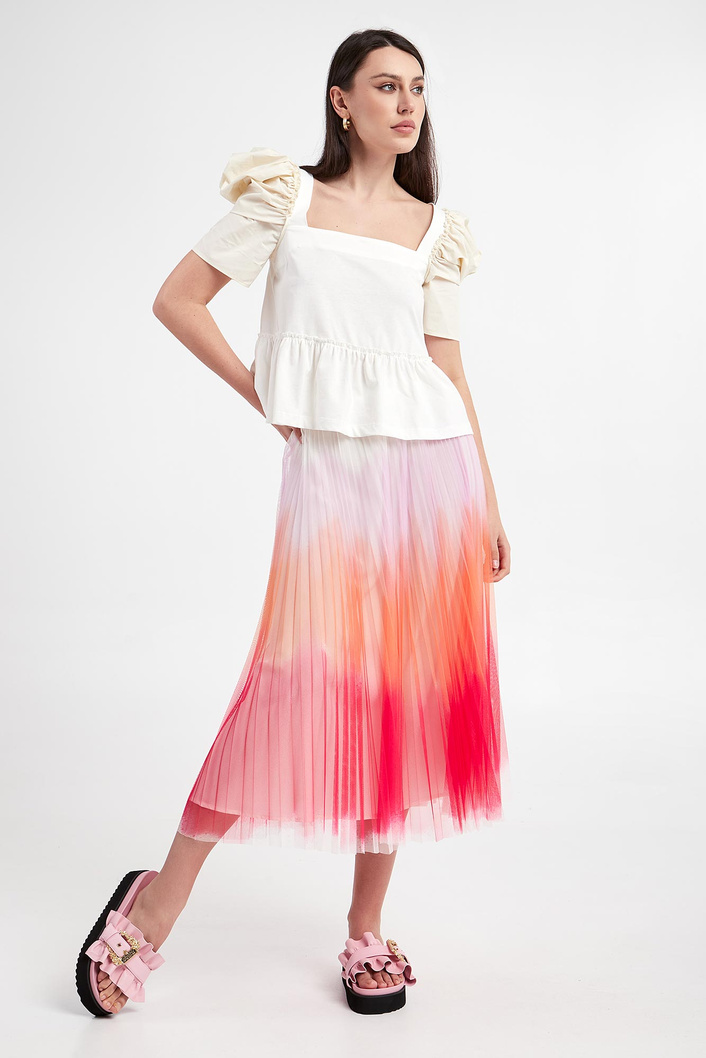 Spódnica plisowana TWINSET ACTITUDE