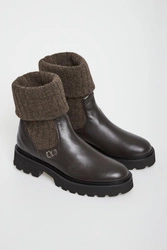 Botki damskie skórzane CESARE CASADEI