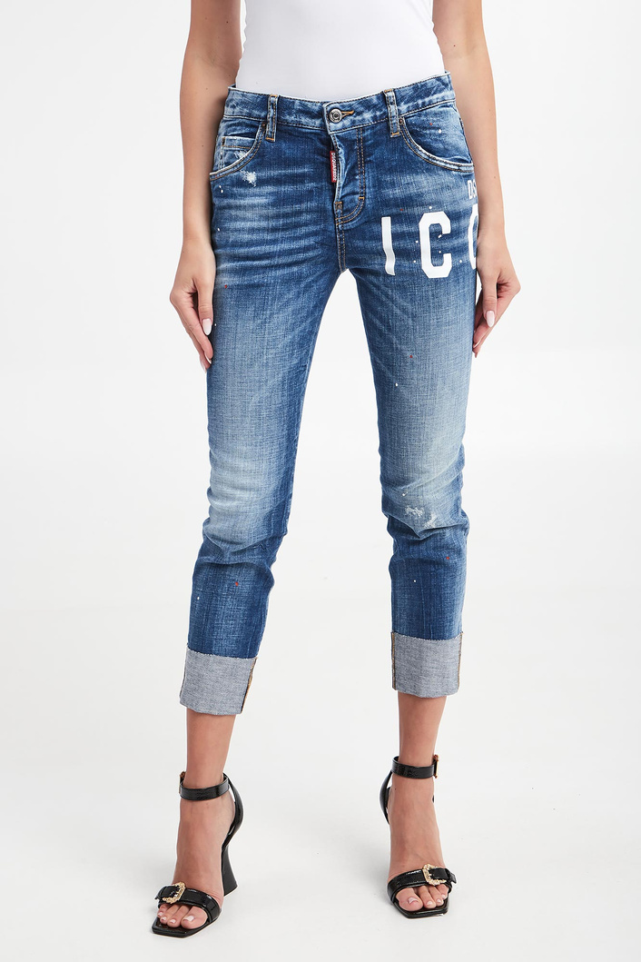 Jeansy damskie Cool Girl Cropped DSQUARED2