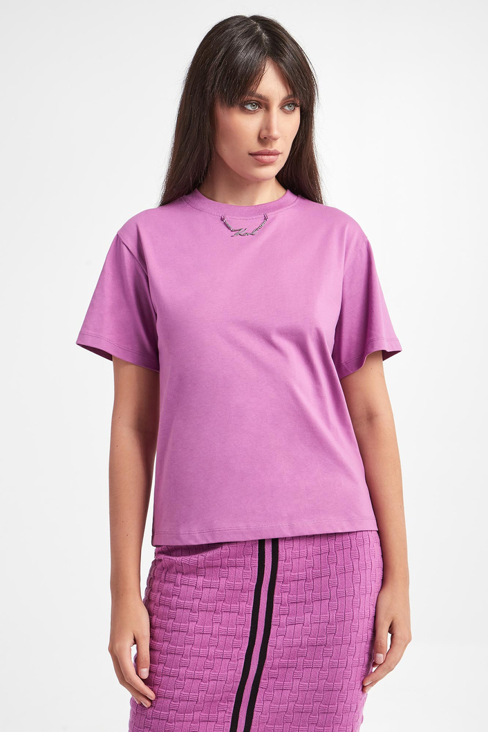 T-shirt damski KARL LAGERFELD