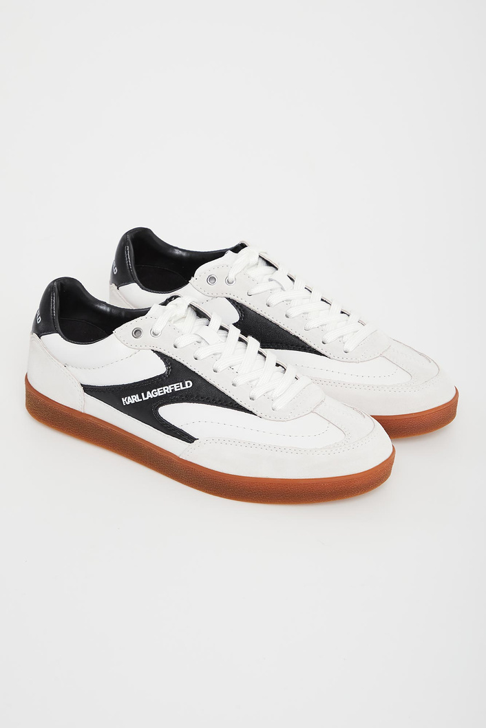 Sneakersy męskie skórzane KARL LAGERFELD
