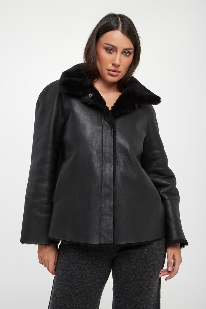 Futro naturalne damskie dwustronne SUPREMA