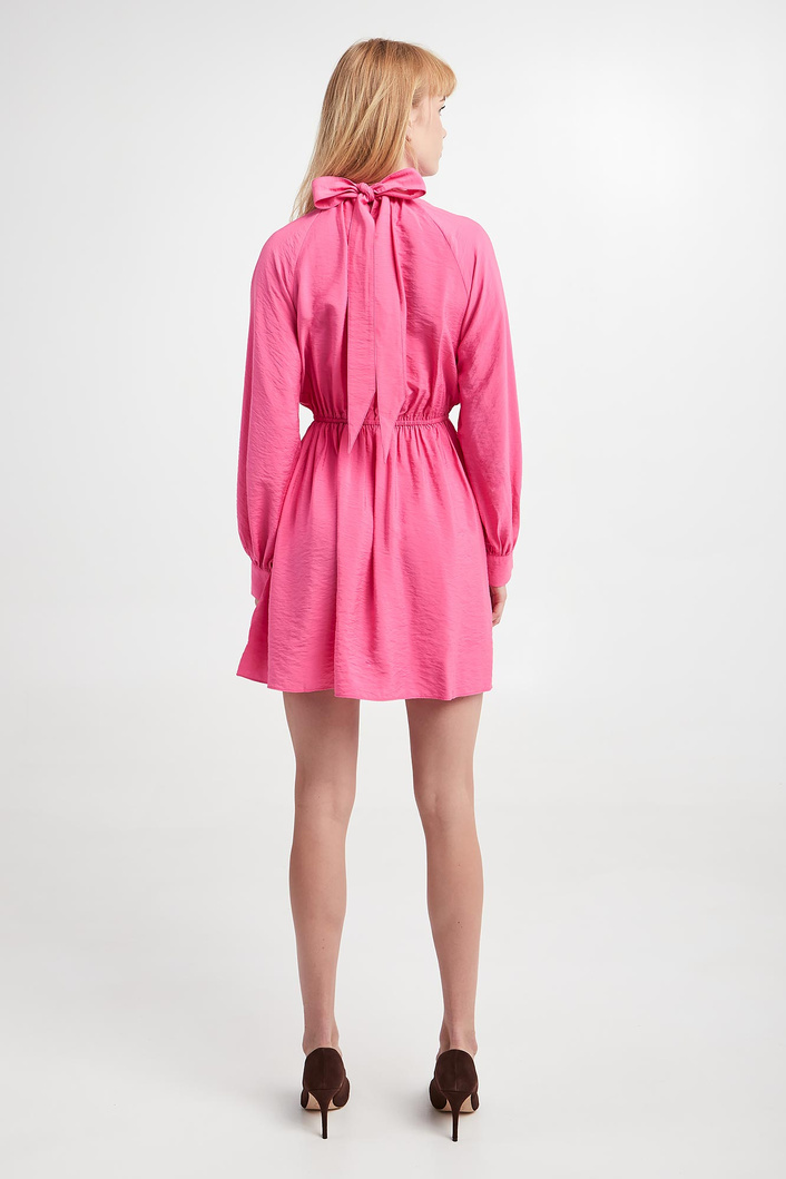 Sukienka satynowa SAMSØE SAMSØE