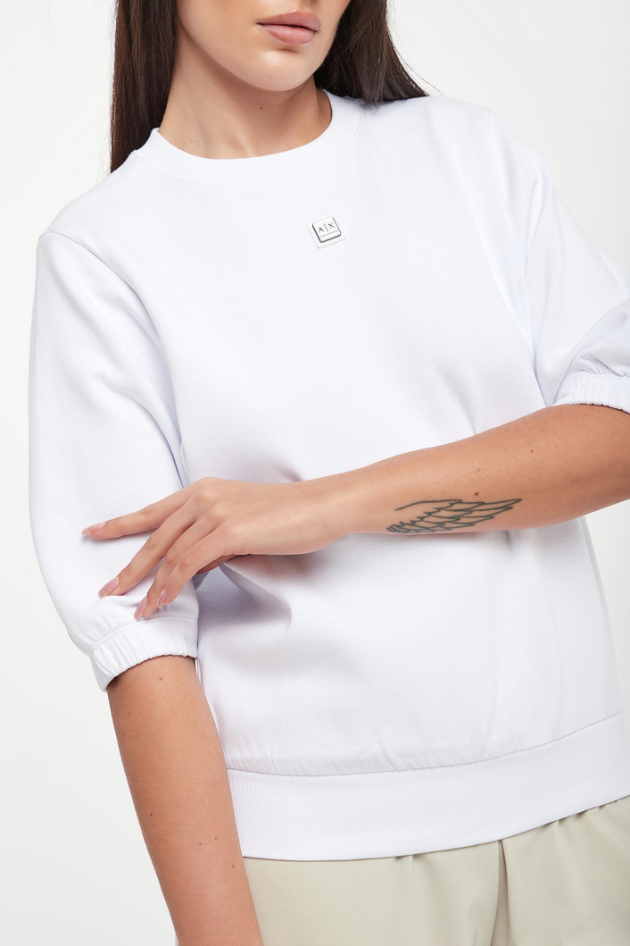 Bluza damska z krótkim rękawem ARMANI EXCHANGE