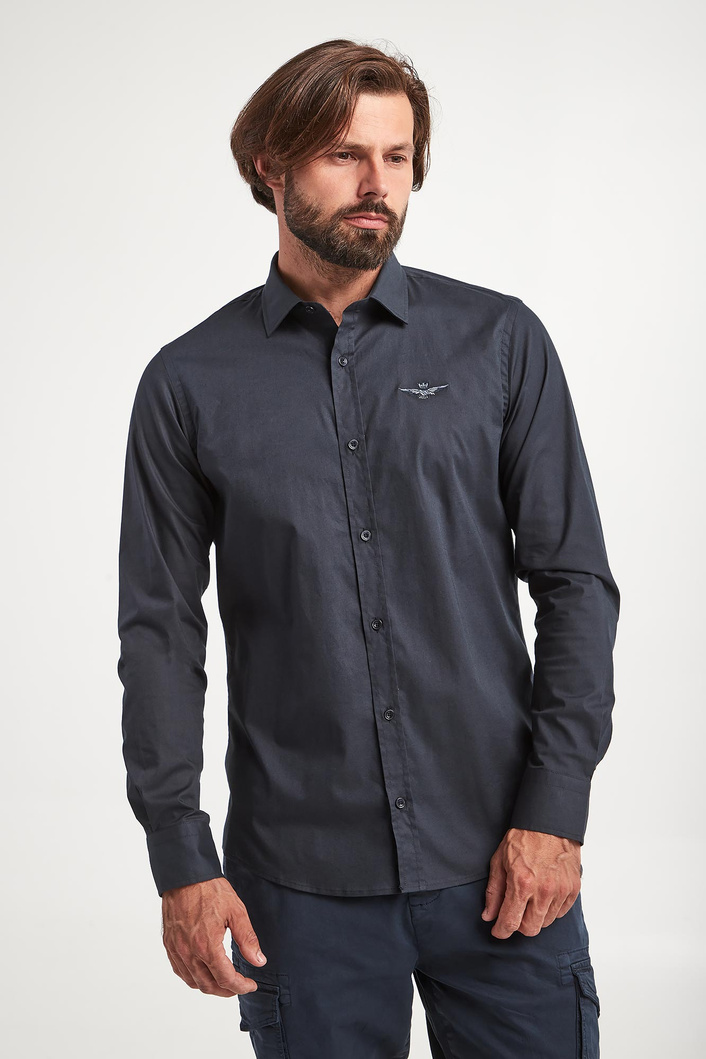 Koszula męska popelinowa AERONAUTICA MILITARE