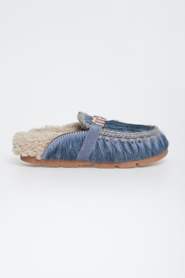 Klapki damskie mule Winter Bio MOU