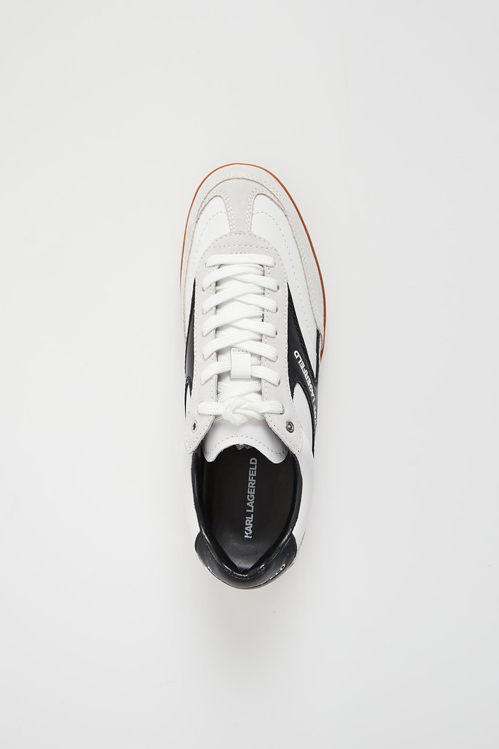 Sneakersy męskie skórzane KARL LAGERFELD