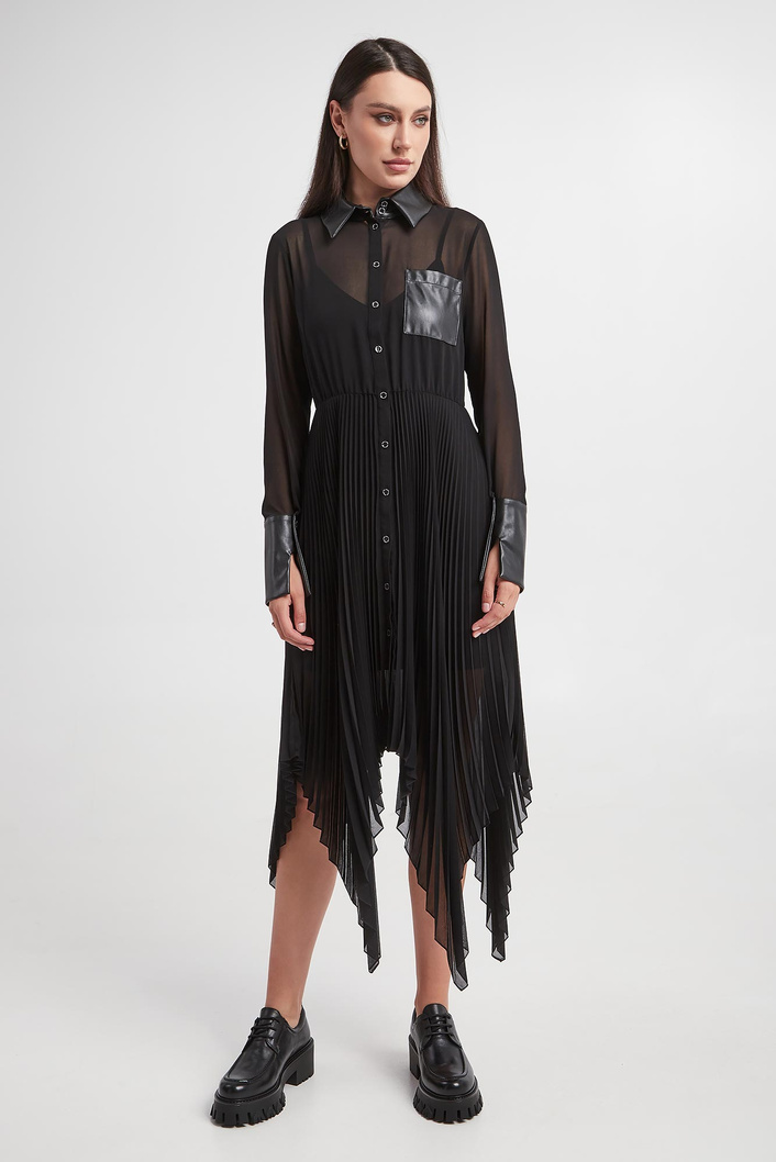 Sukienka plisowana PATRIZIA PEPE