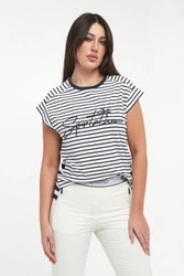 T-shirt damski w paski SPORTALM