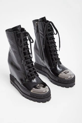 Botki skórzane CASADEI