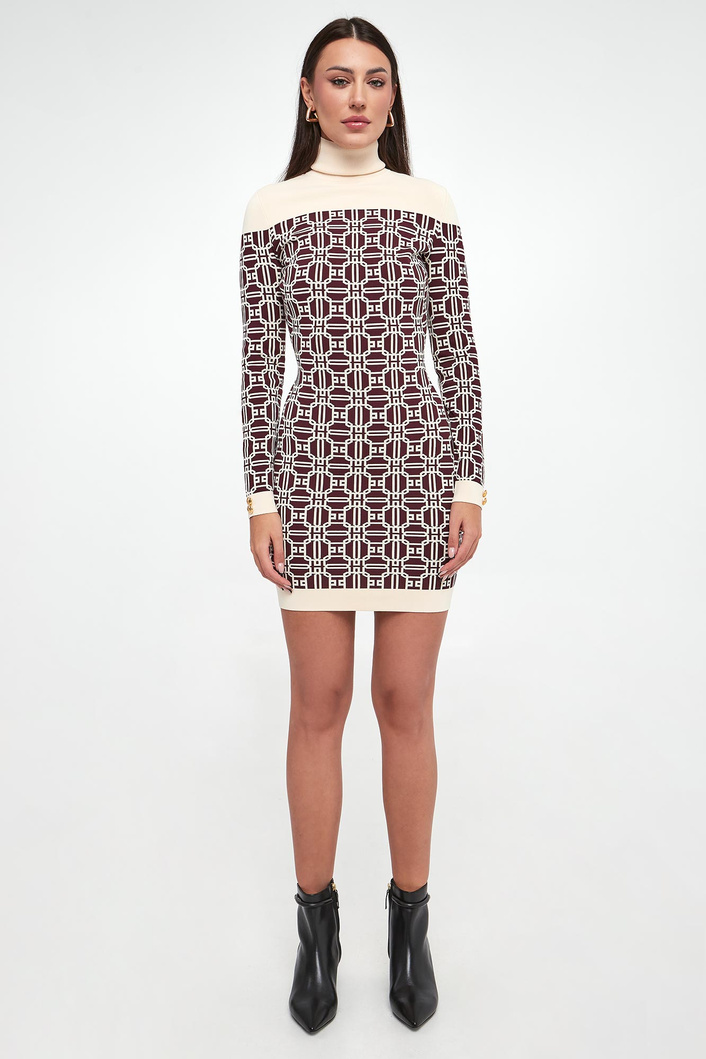 Sukienka mini dzianinowa ELISABETTA FRANCHI