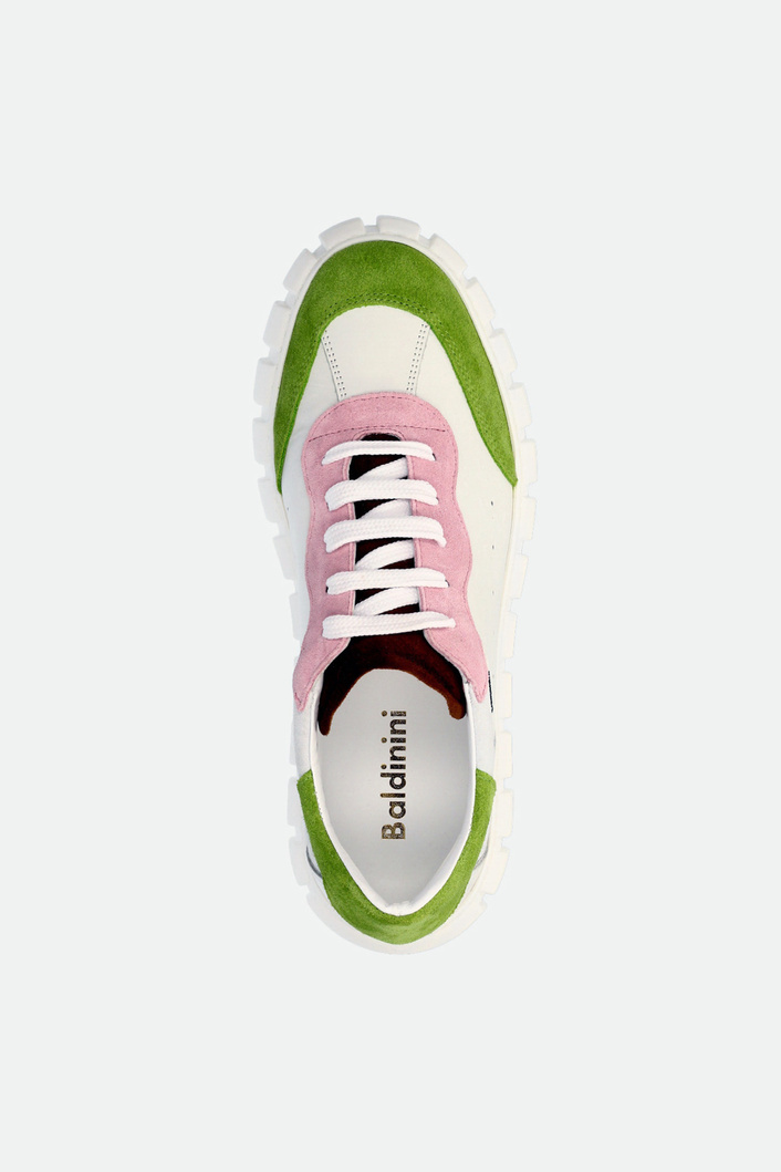 Sneakersy skórzane BALDININI