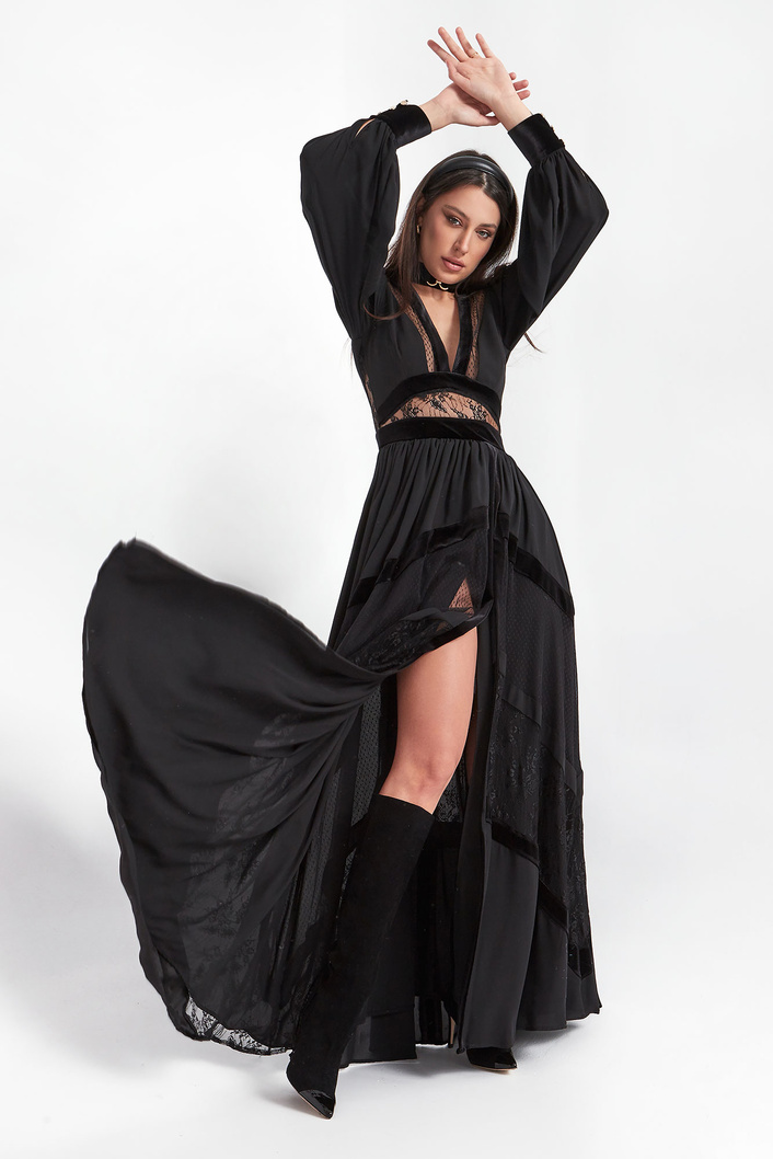 Sukienka z koronką BABYLON