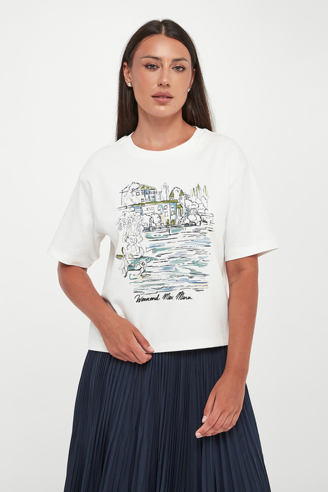 T-shirt damski Sala WEEKEND MAX MARA