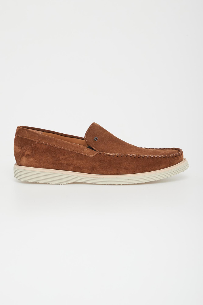 Loafersy męskie zamszowe BALDININI