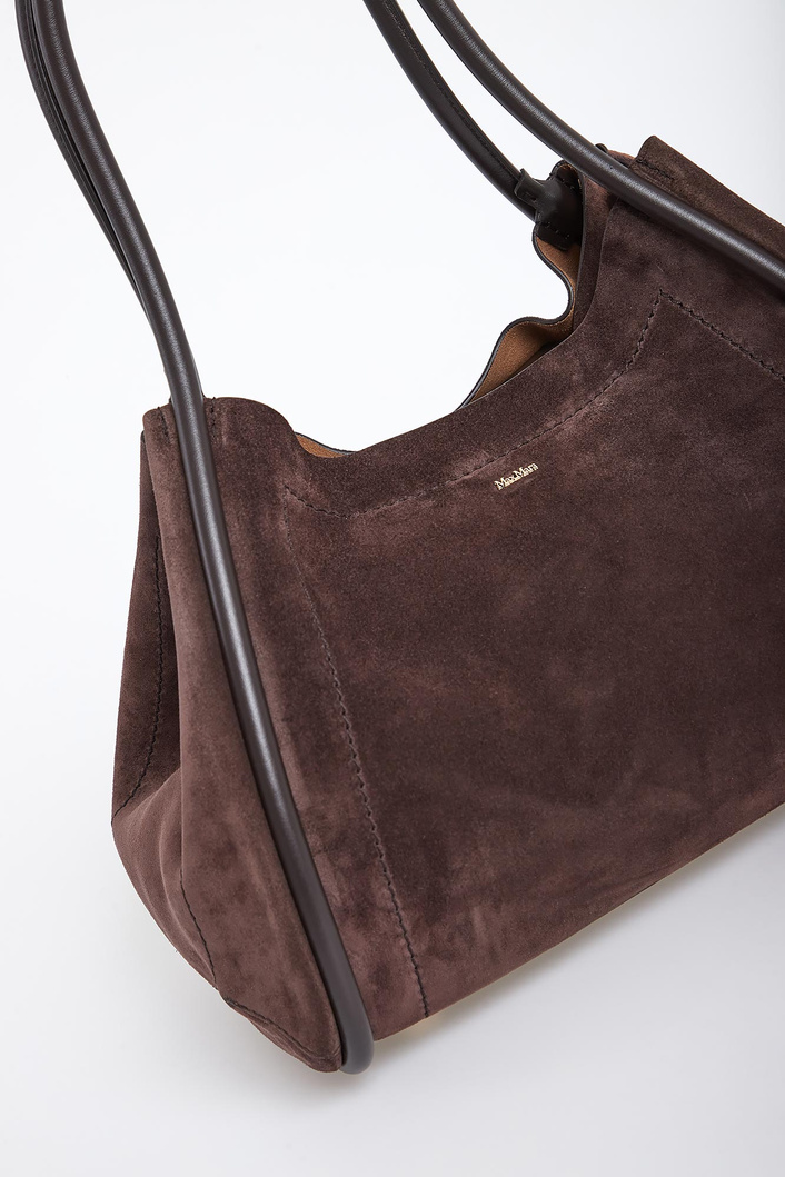 Torebka zamszowa Marinsuede MAX MARA ACCESORI