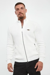 Sweter męski rozpinany AERONAUTICA MILITARE