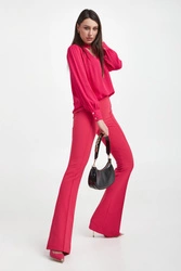 Spodnie damskie rozszerzane ELISABETTA FRANCHI