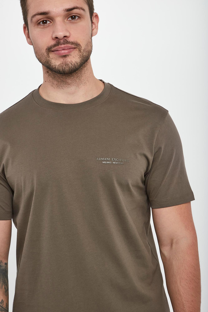 T-shirt męski z logo ARMANI EXCHANGE