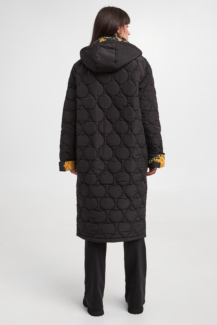 Płaszcz damski maxi VERSACE JEANS COUTURE