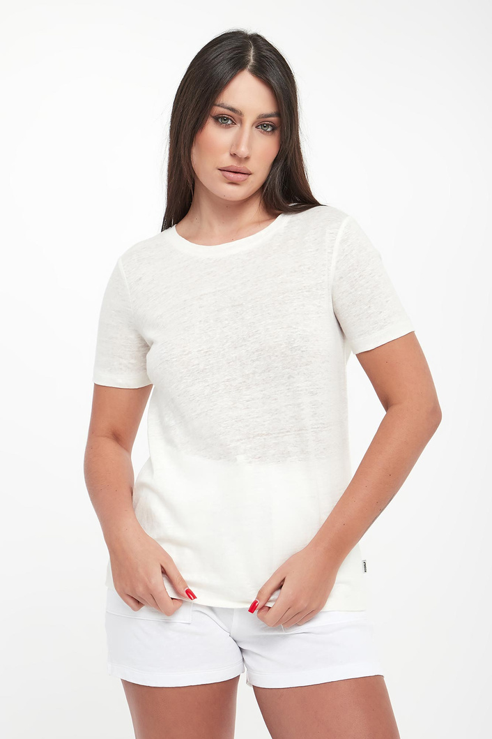 T-shirt damski lniany Lane ECOALF