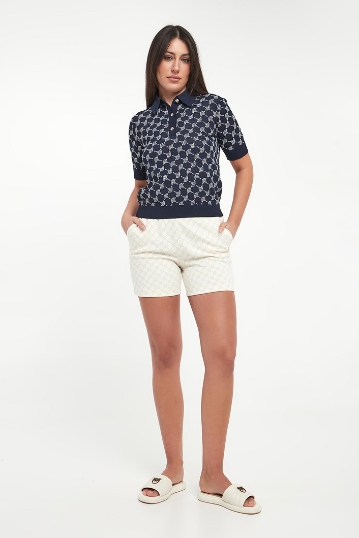 Polo damskie z logo Kella JOOP!