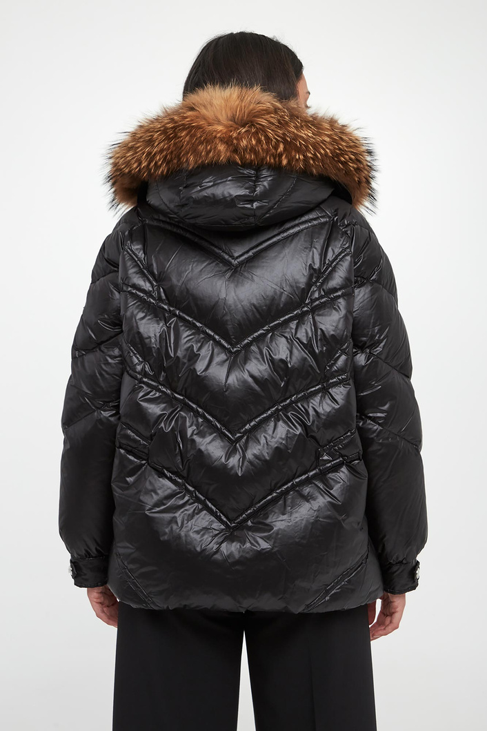 Kurtka damska z futerkiem ERMANNO FRIENZE