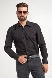 Koszula męska popelinowa ALEXANDER MCQUEEN