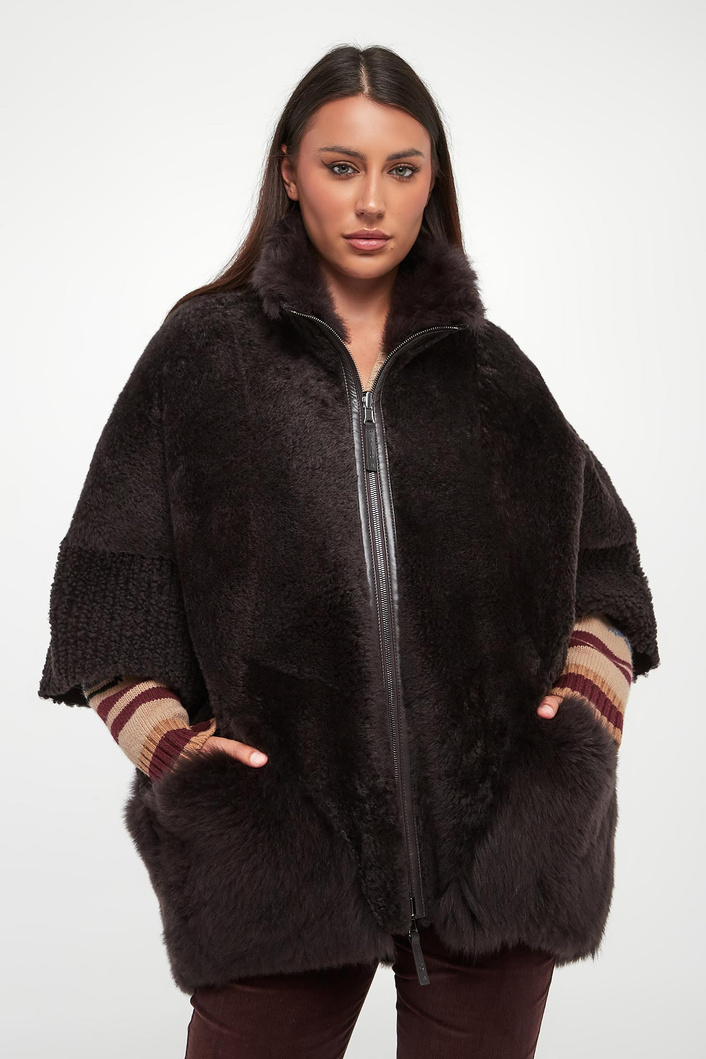 Kamizelka damska dwustronna futrzana DIEGO M